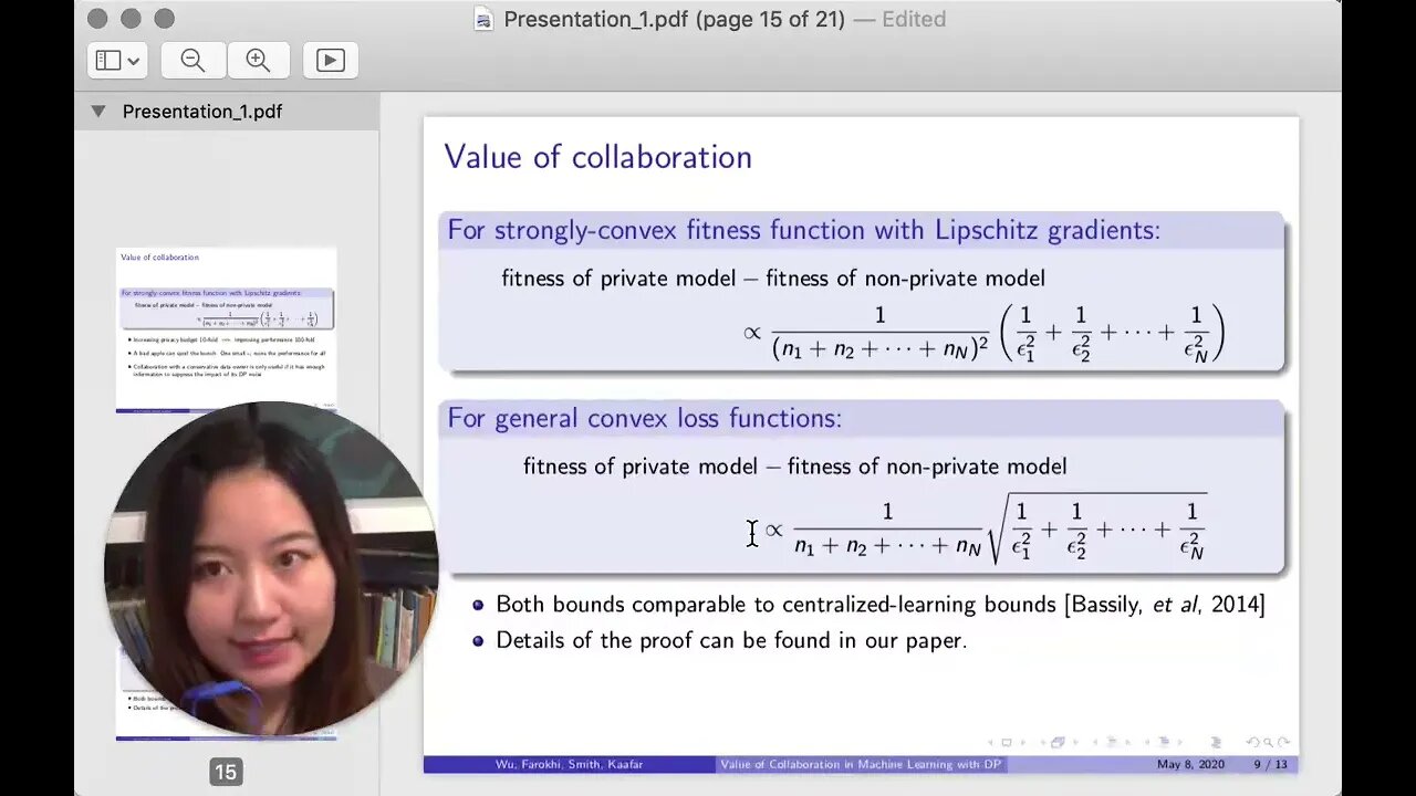 The Value of Collaboration in Convex Machine Learning with Differential Privacy