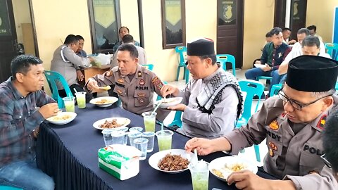 Polsekta Deli Tua Gelar Syukuran