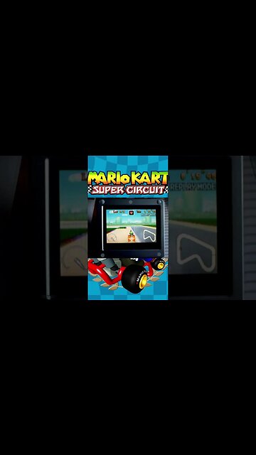 Mario Kart Super Circuit - SNES Mario Circuit 1 - 7.08 1-Lap