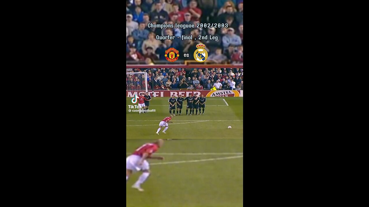Manu vs Real madrid 02-03
