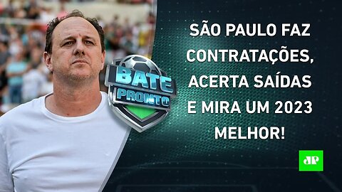 São Paulo AGE no MERCADO e já tem 3 REFORÇOS; Vítor Pereira é ELOGIADO por David Luiz | BATE PRONTO