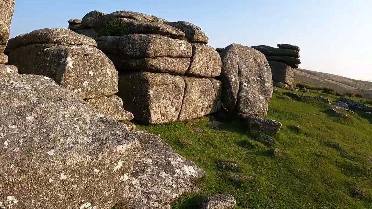 Exploring Combestone Tor . Dartmoor 22nd May 2023