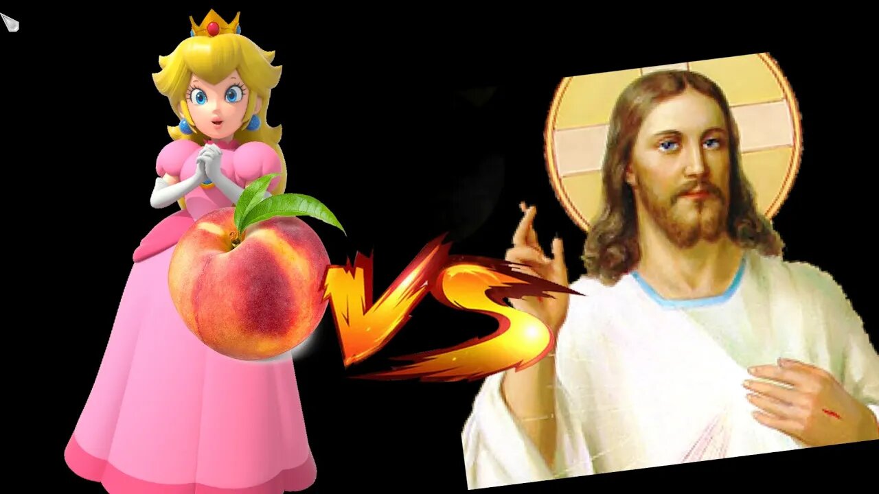 Jesus VS Peaches!