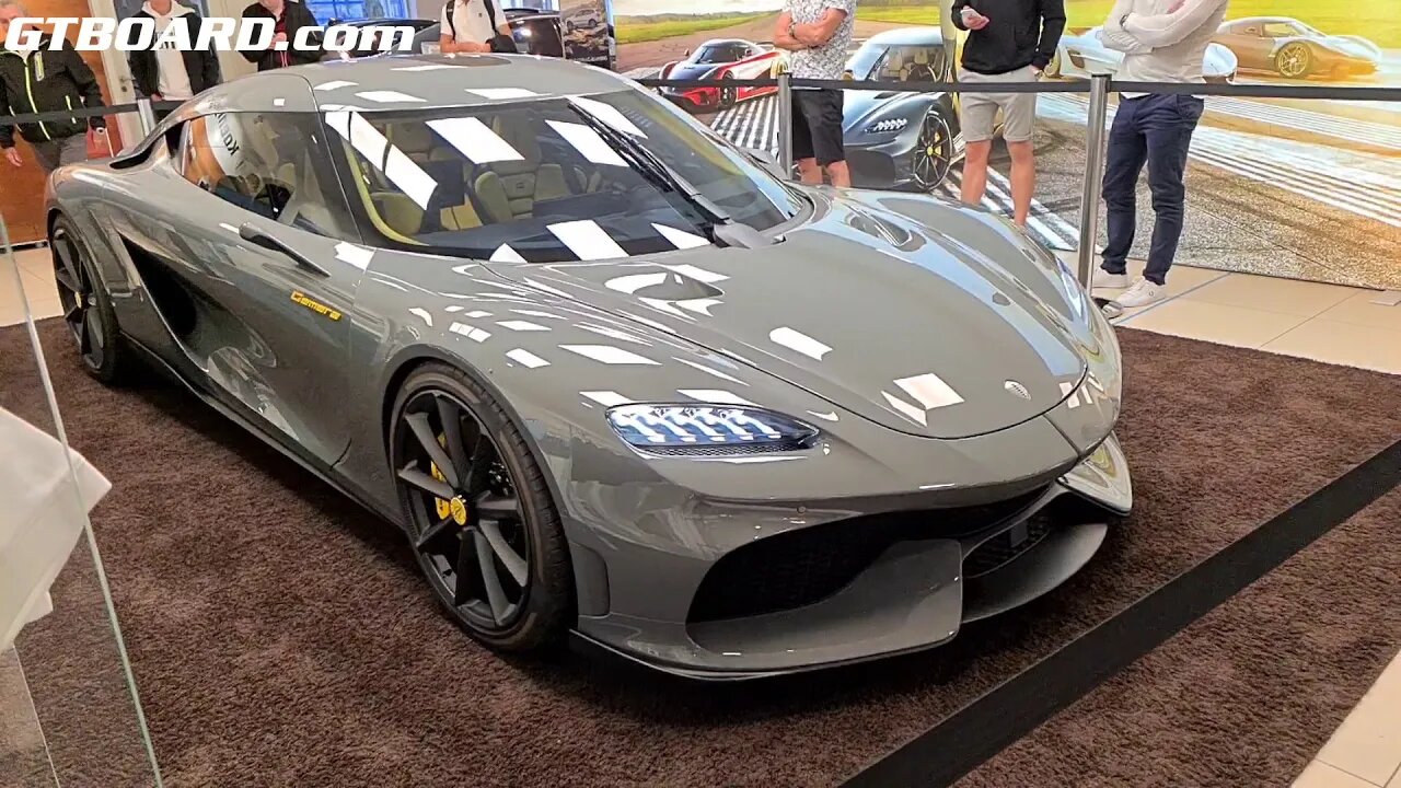 Slow Motion Koenigsegg Gemera. Swedish family car Perfection 😎