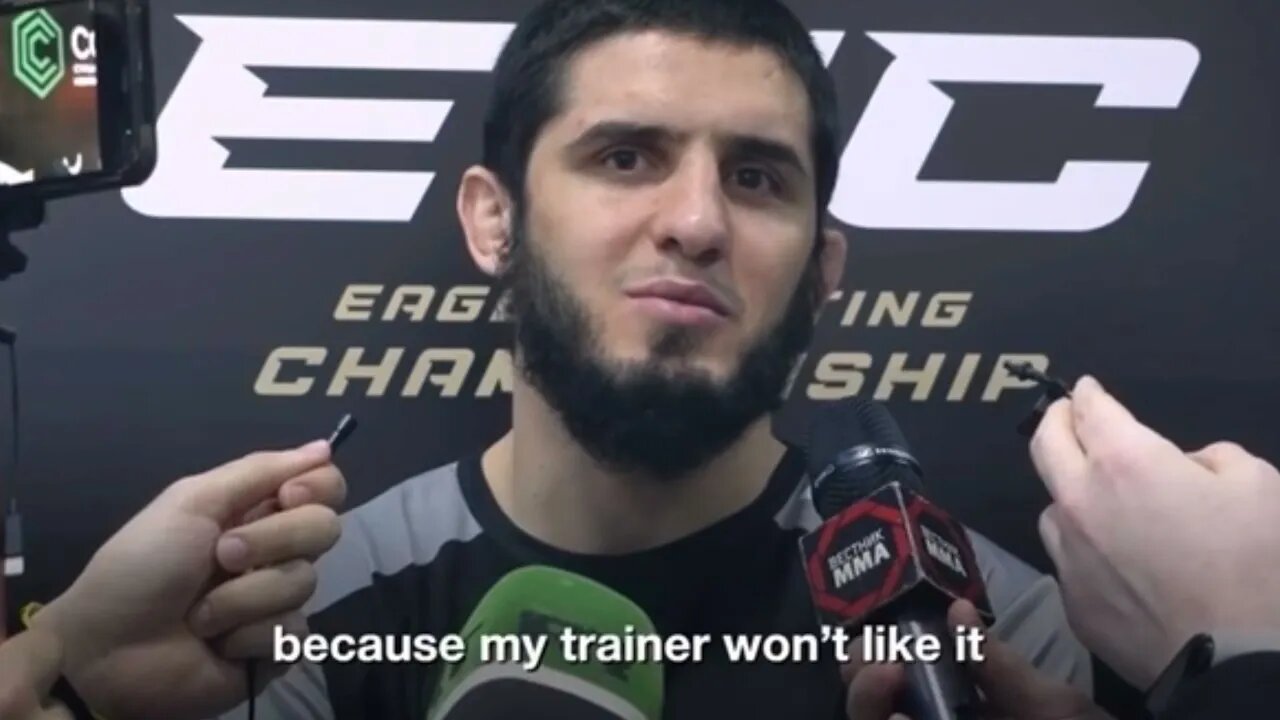 Islam Makhachev says Abdulmanap Nurmagomedov would burn his motorcycle