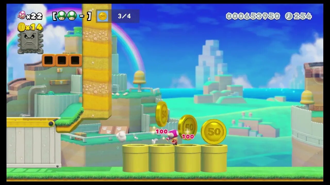 Mario Maker 2 Road to 1000, If I die the video ends 20