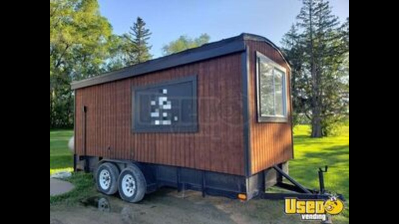 Beautiful Turnkey 7' x 16' Coffee and Espresso Trailer for Sale in Minnesota