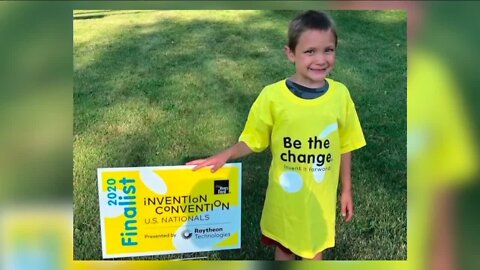 Sanborn Kindergartner wins national invention convention