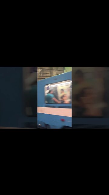 Up-close Montreal old metro #viralvideo #train #montreal #traintravel