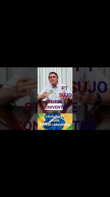 LULALAU E PT SUJOS - STF E TSE CONIVENTES.#shorts