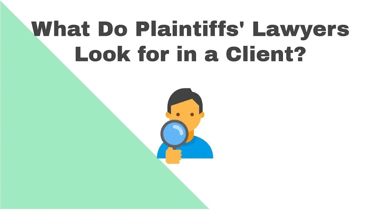 What Lawyers Look for In Injury Clients