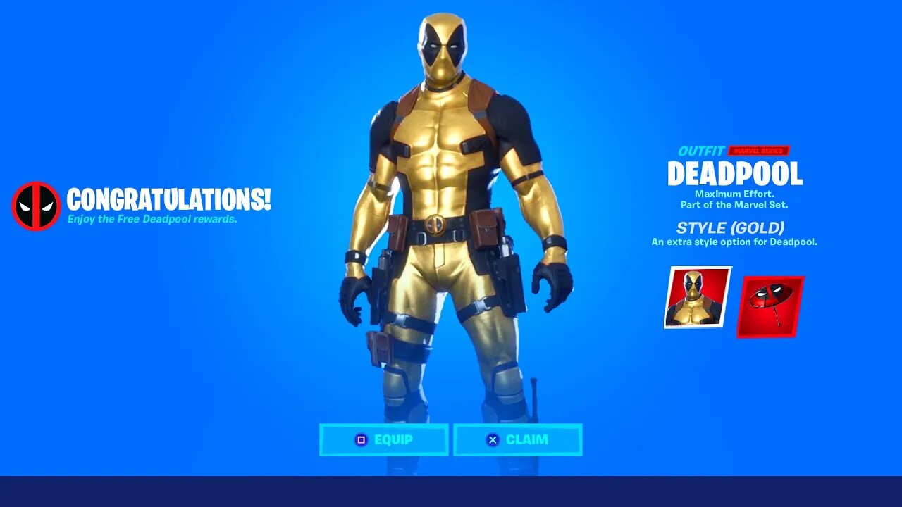 Fortnite Deadpool Week 10 (Final Reward)