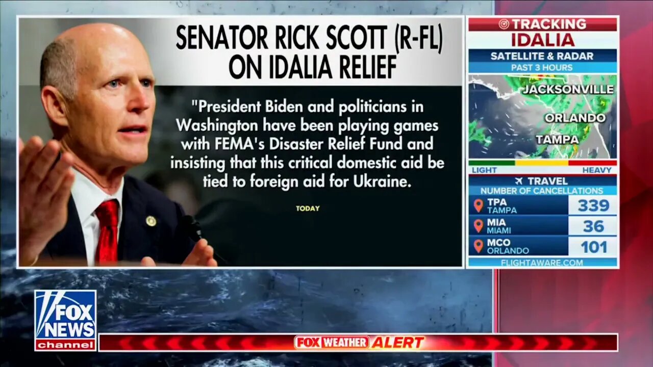 FOX: Democrats Insisting FEMA Disaster Relief Funding Be Tied To Foreign Aid For Ukraine