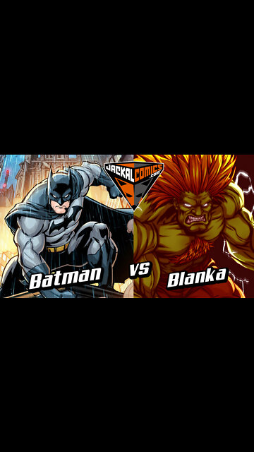 BATMAN Vs. BLANKA - Comic Book Battles: Who Would Win In A Fight?