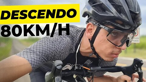 DESCENDO 80km/h agachado em uma speed | Sanderson Celso bike