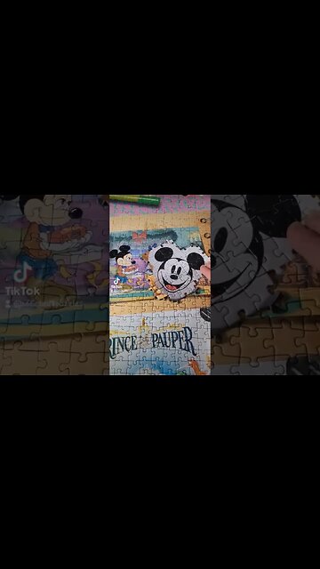 Another look at Making Mickey Magic, with a #zoomout 🧩 #puzzle #disney #shorts #satisfying