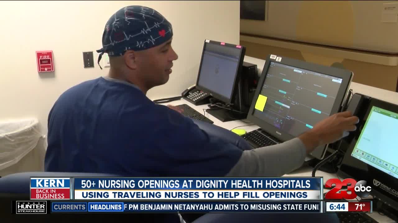 Kern Back In Business: Dignity Health needs 50+ nurses