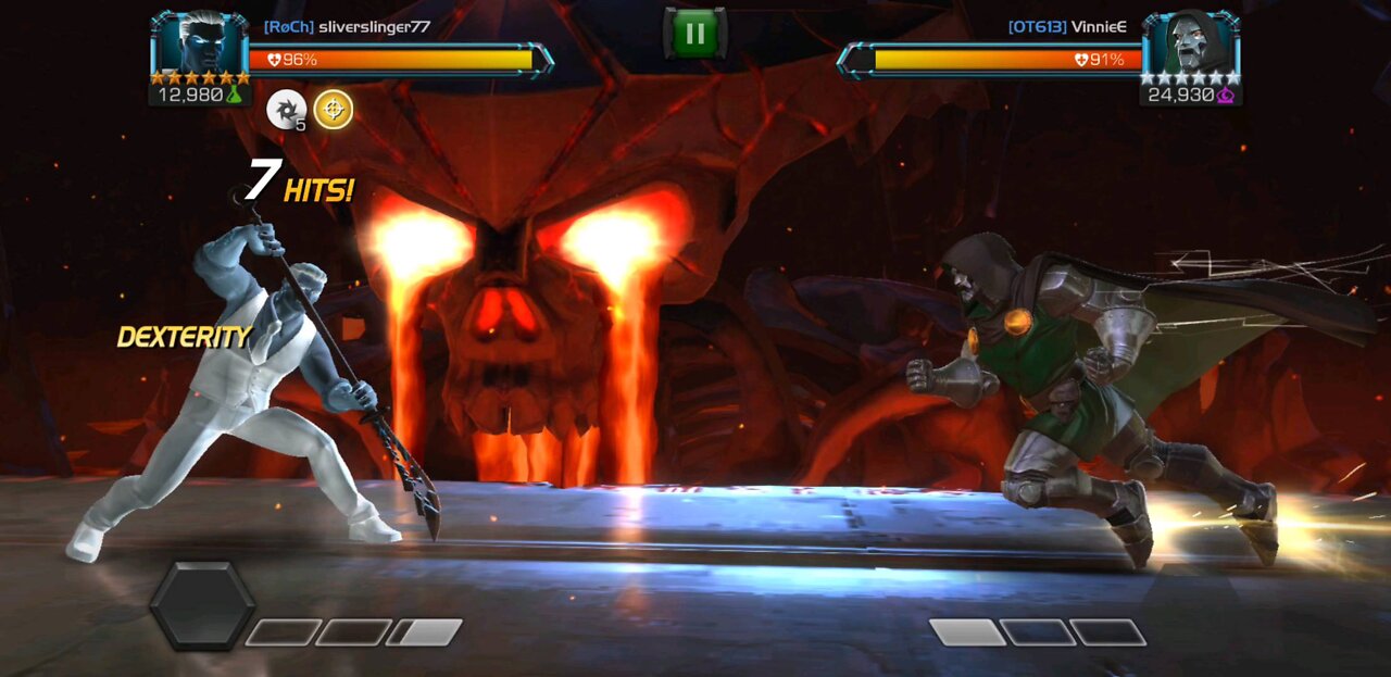 Mcoc, Mr. Negative slays Dr. Doom