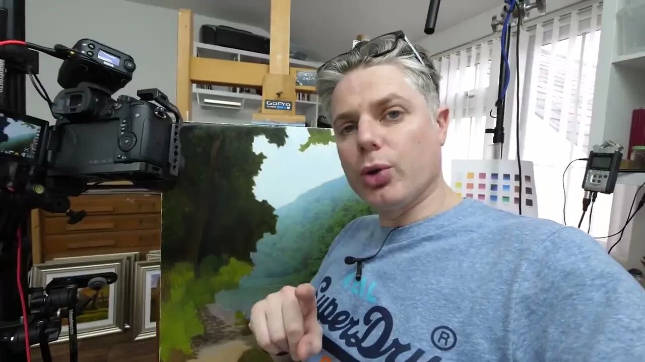 Painting Large Foreground Trees