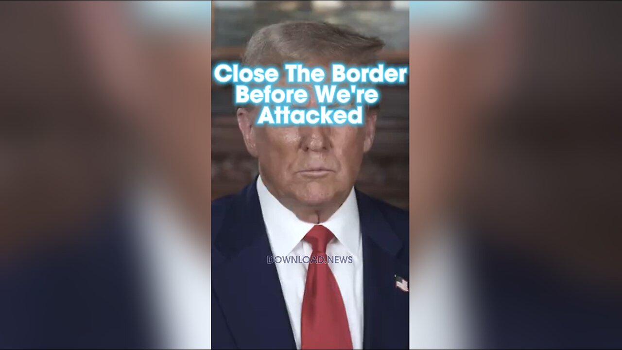 Trump: Is The Biden Regime Allowing Illegals To Enter America so We Can Be Attacked Like Israel - 10/14/23