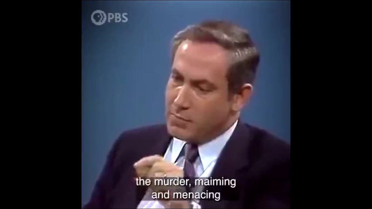 Netanyahu's Definition Of Terrorism