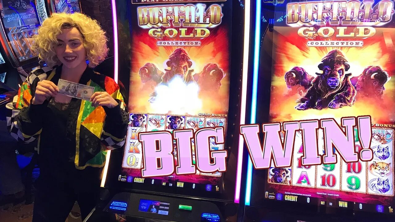 💛BIG Buffalo Gold Win! 💛Heather Gets Lucky!! 🤑| Slot Ladies