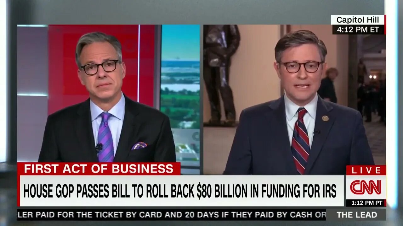 Congressman Johnson Joins "The Lead" w/ Jake Tapper on CNN