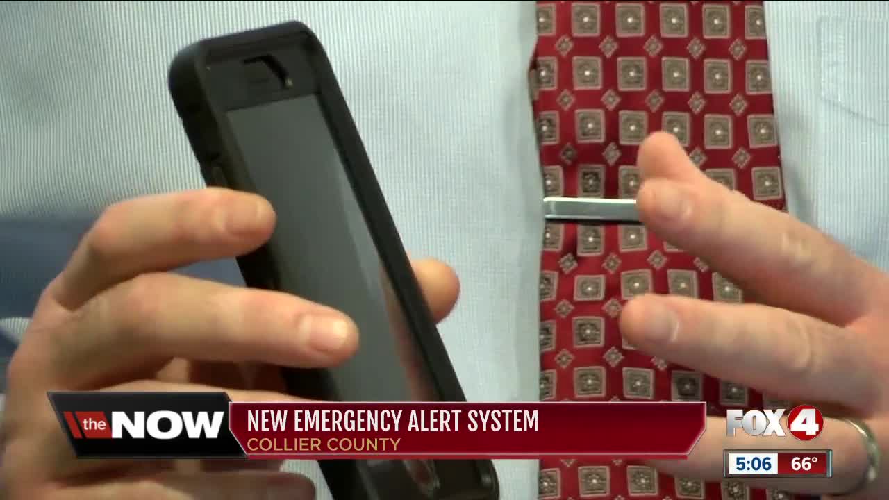 New alert system unveiled for Collier County