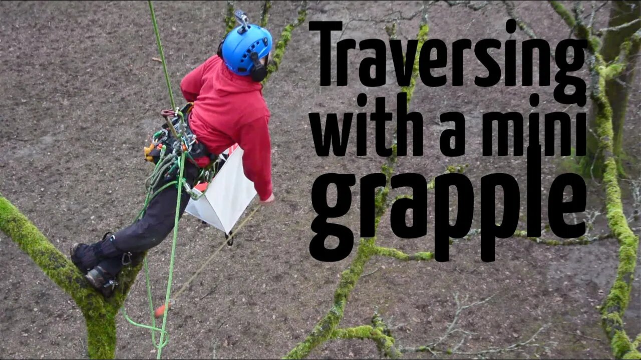 Traversing between trees using mini grapple