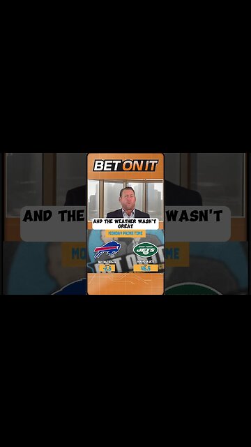MONDAY NIGHT FOOTBALL Best Bets NYJ | Buffalo #nlf #Shorts #sportspredictions #sportsbetting