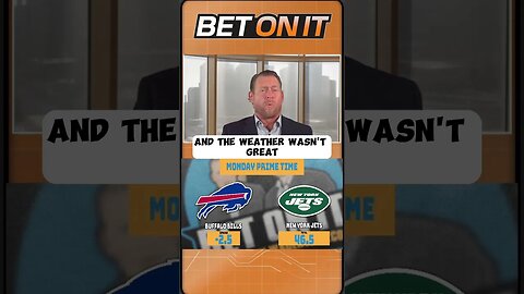 MONDAY NIGHT FOOTBALL Best Bets NYJ | Buffalo #nlf #Shorts #sportspredictions #sportsbetting