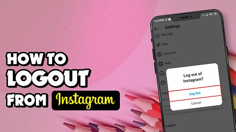 🚪✨ How to Log Out of Instagram📱👋