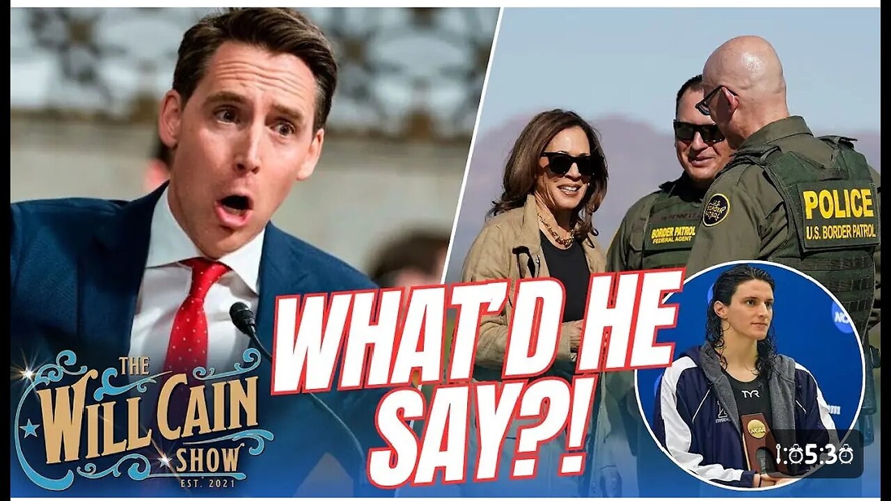 Will cian Show | Senators ROAST Prez of NCAA over trans athletes! PLUS Biden haunted by border