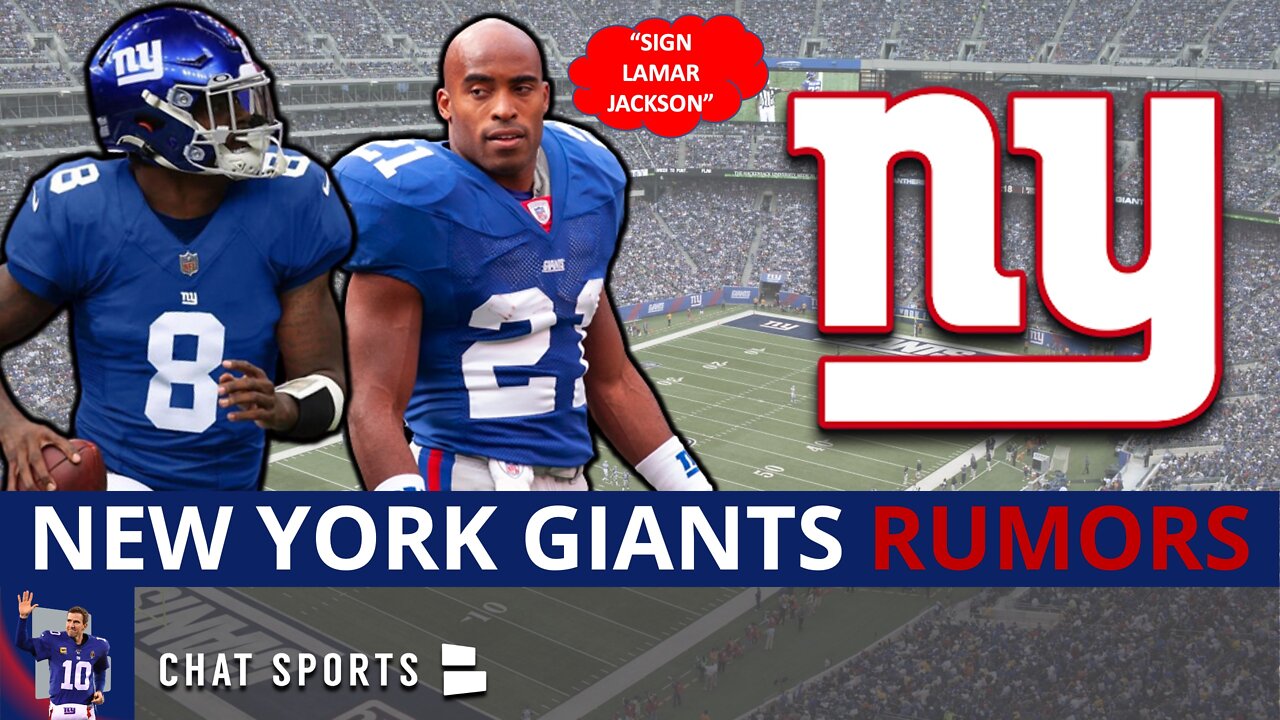 NY Giants Rumors Ft. Tiki Barber On NYG Signing Lamar Jackson, Kayvon Thibodeaux, Micah Parsons, Q&A