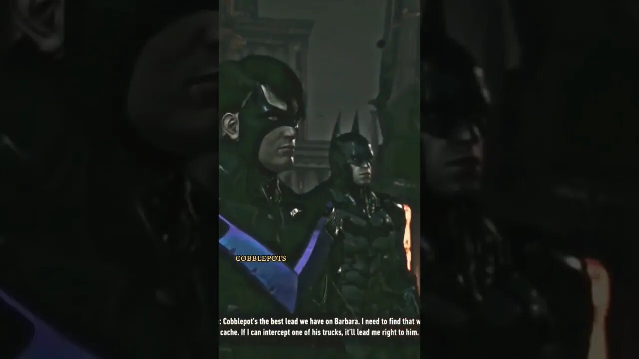 Nightwing Helps Batman to Find Penguin