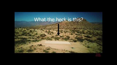 Did I find a weird UFO structure in the desert? 102.