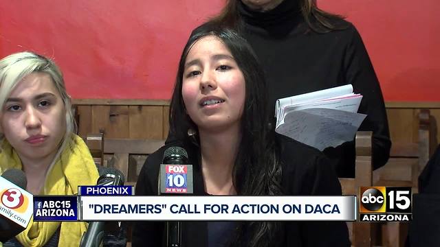 Arizona dreamers call for action on DACA