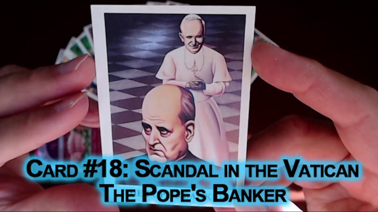 Drug Wars Trading Cards: Card #18: Scandal in the Vatican, The Pope's Banker (Eclipse History)