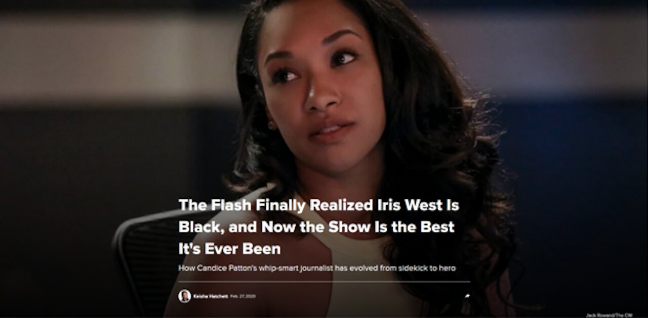 Not invited to The Cookout- Iris West and Black Cultural Authenticity