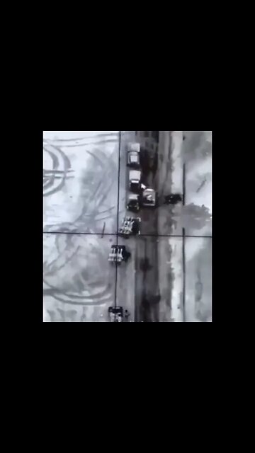 ★★★ Bayraktar TB2 drone strike on Russian convoy in Zhytomyr region