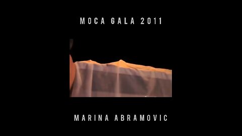 MARINA ABRAMOWICZ 👹Gala 2011‼️