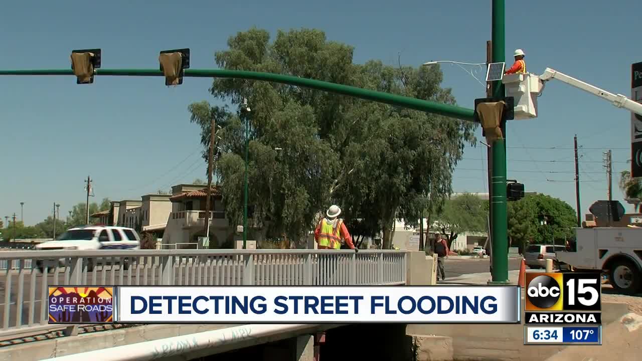 Researchers turn to technology to help detect when storms will flood Valley streets