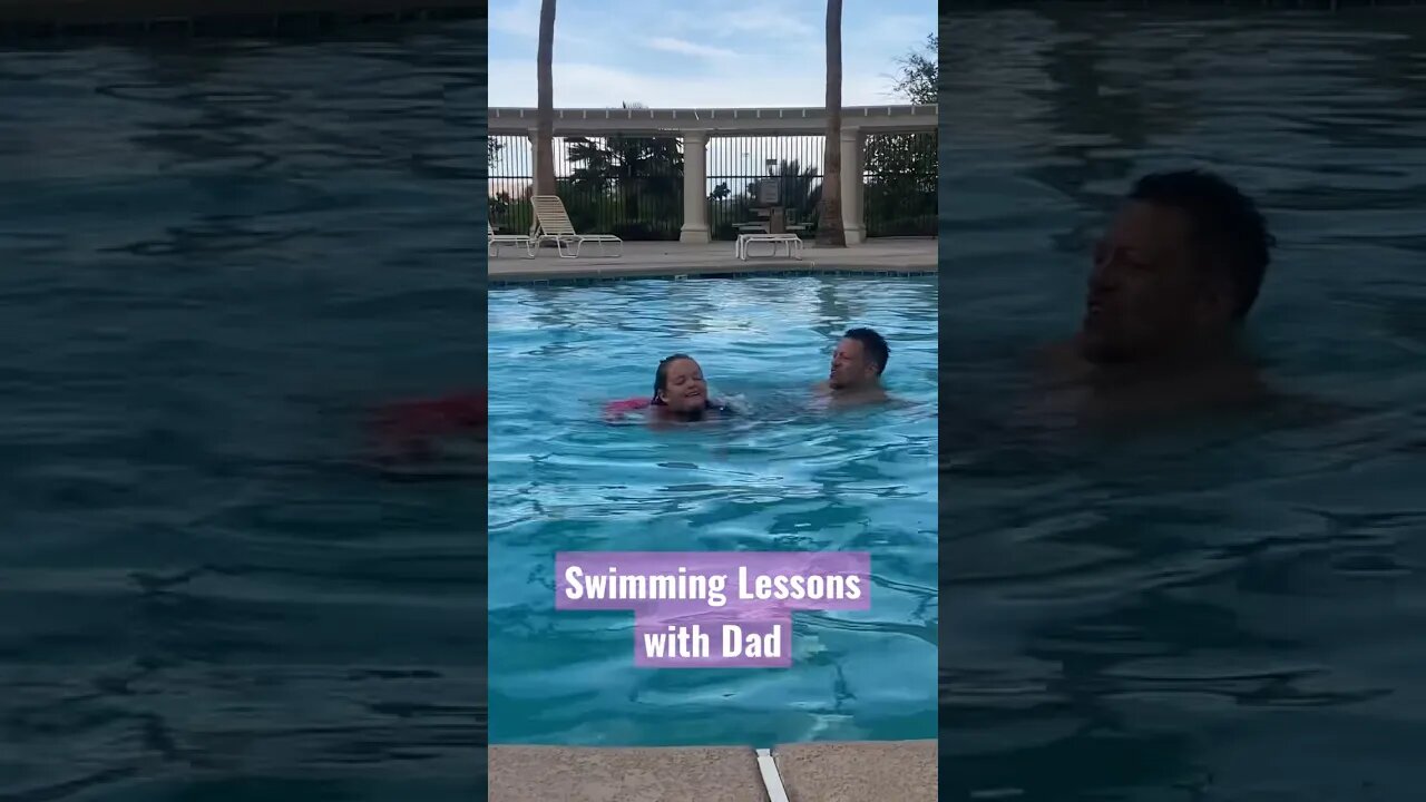 Swimming Lessons with Dad