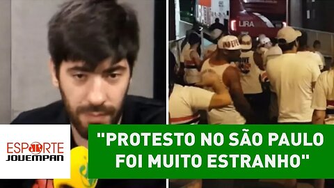 "Protesto no São Paulo foi muito ESTRANHO". ENTENDA!