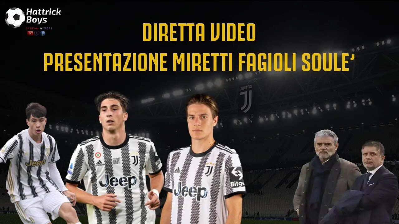 DIRETTA VIDEO PRESENTAZIONE MIRETTI FAGIOLI SOULE'