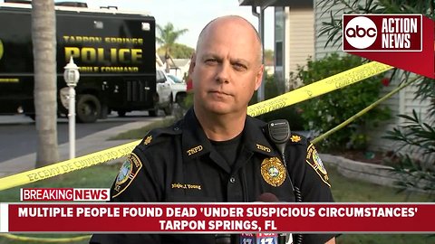 Three people, three dogs killed inside Tarpon Springs home | Press Conference
