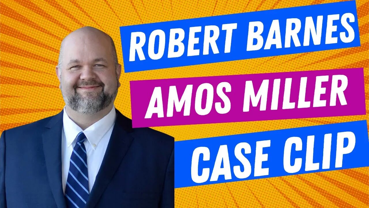 Miller Update from Robert Barnes