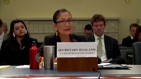 Interior Secretary Deb Haaland Left Stunned As Rep. Pete Stauber BLASTS Her For Lying Under Oath