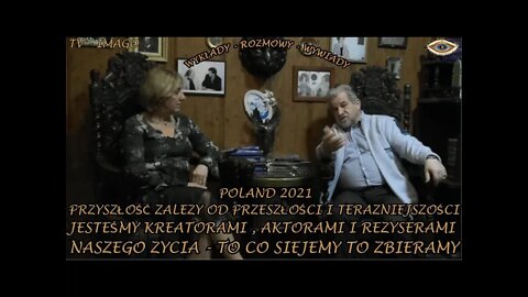 HIPNOZA GLOBALNA JESTEŚMY AUTORAMI ,AKTORAMI, REZYSERAMI I KREATORAMI NASZEGO ŻYCIA /2021 TV INFO