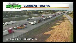 Racine County crash closes 3 lanes of I-94 Friday morning